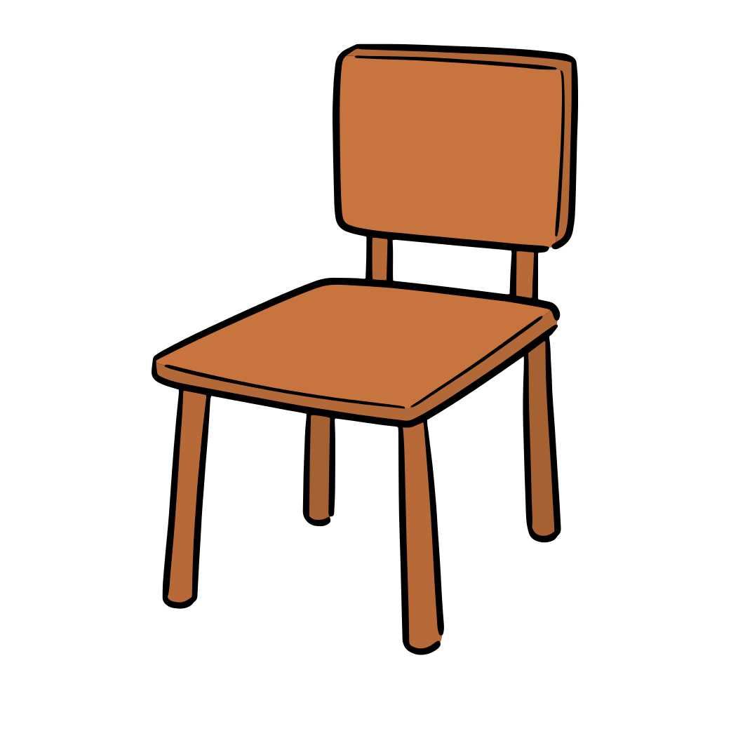 English vocabulary with pictures - Furniture - Chair