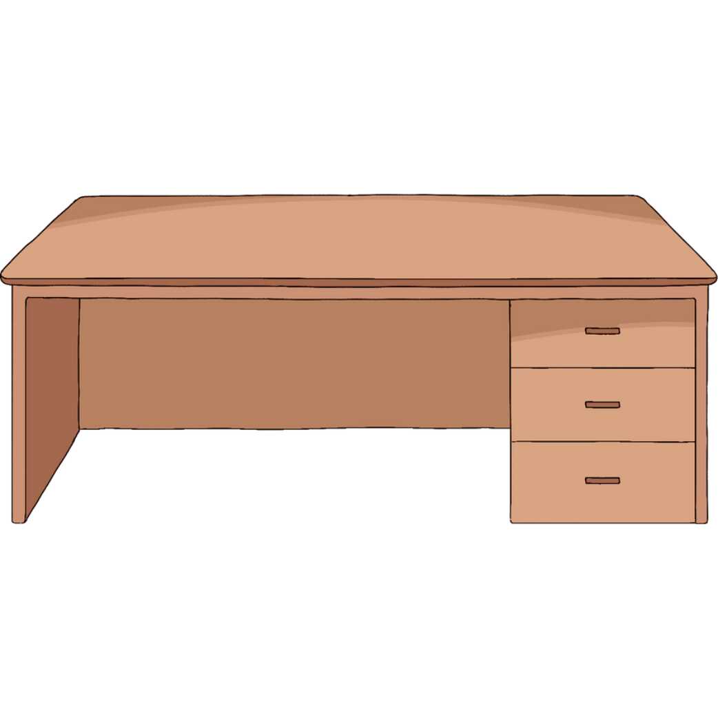 English vocabulary with pictures - Furniture - Desk