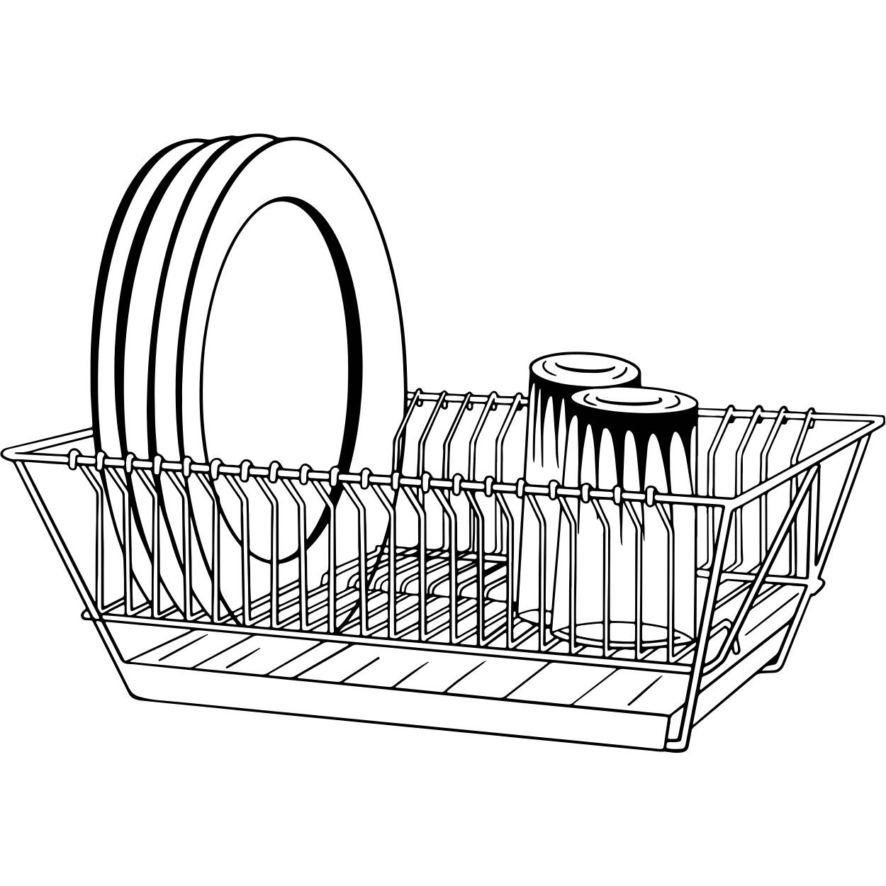 Dish rack