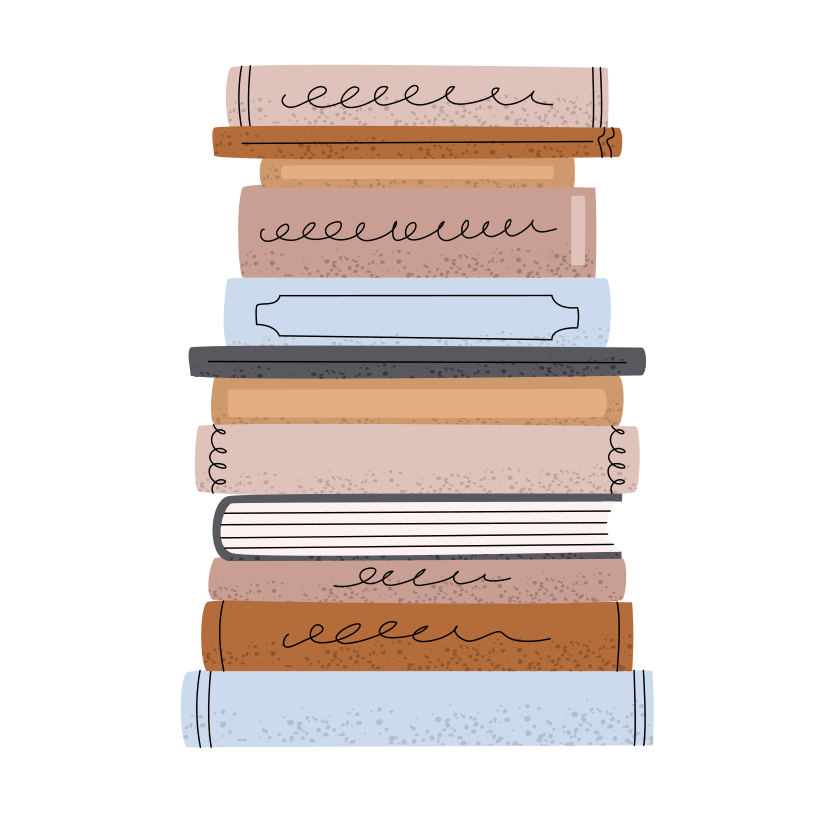 Collective nouns - Stack of books