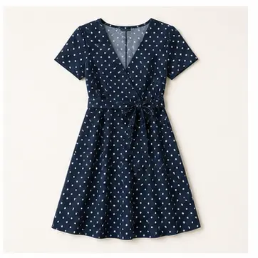 A dress for English clothes vocabulary learners.