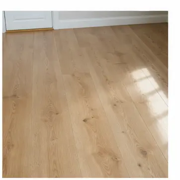 A wooden floor for English home vocabulary learners.