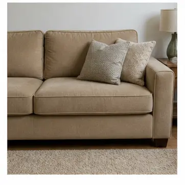 A sofa for English home vocabulary learners.