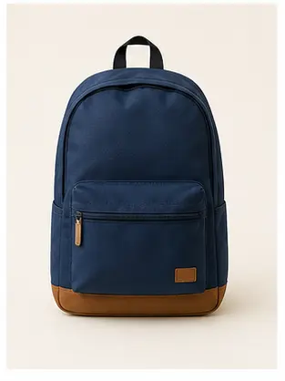 A school bag for English school vocabulary learners.