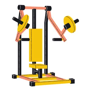 Chest press machine Chest press machine