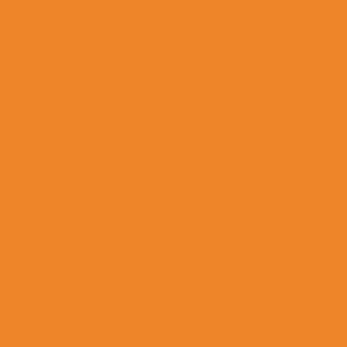 A plain square orange colour swatch for English vocabulary learners.