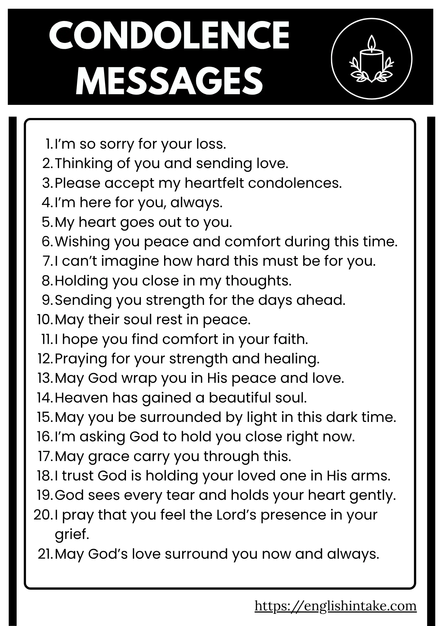 Condolences messages to a friend 20 examples of condolences messages to a friend.