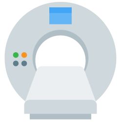 A CT scanner