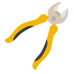 Diagonal pliers