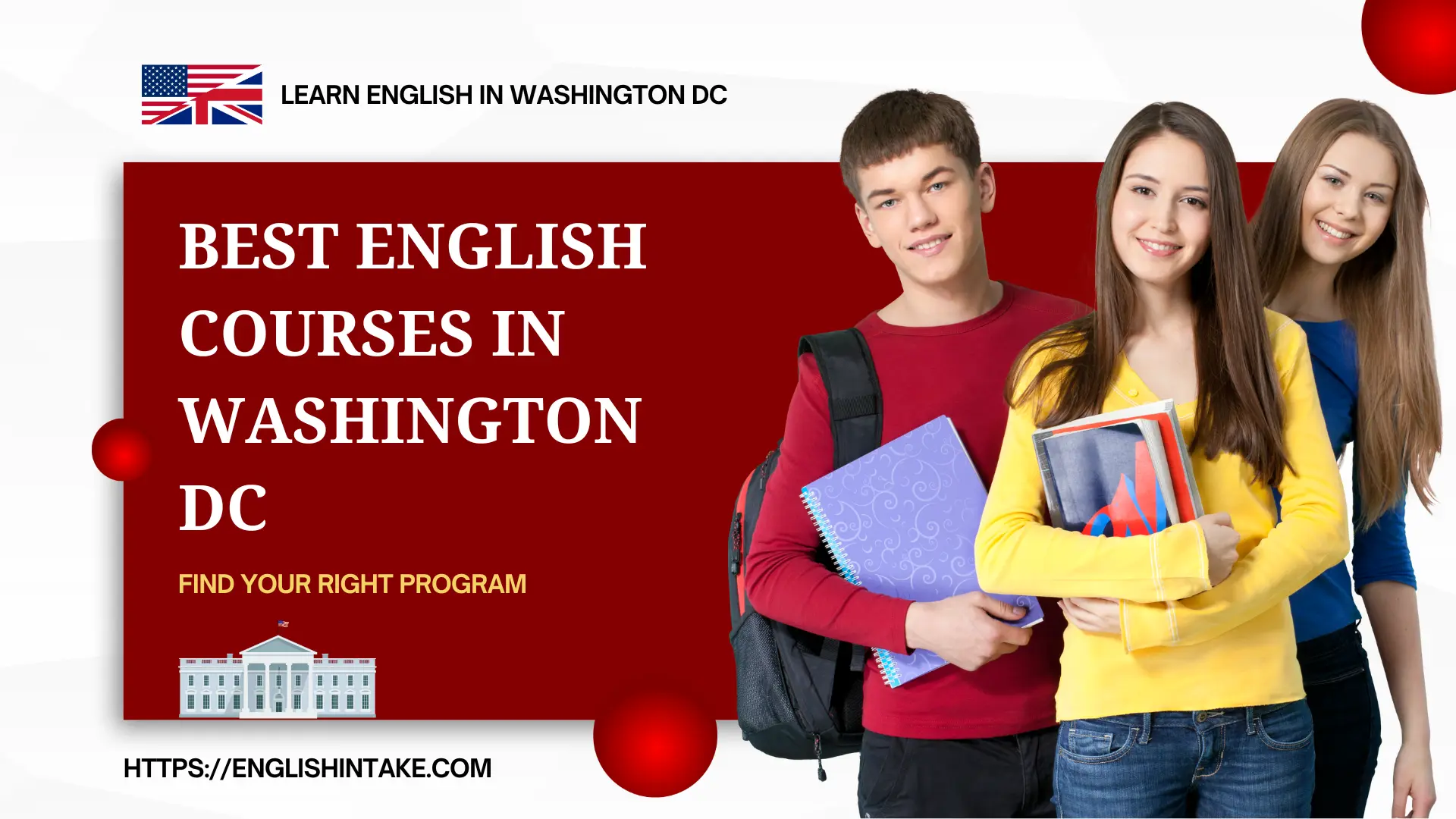 English courses in Washington DC Best english courses in Washington DC in 2025
