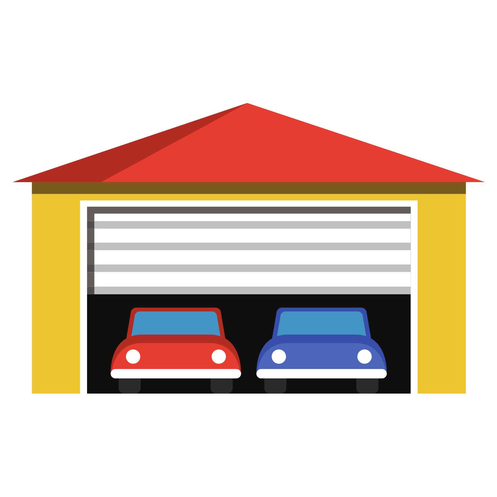 English vocabulary with pictures - Parts of a house - Garage