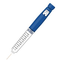 Insulin pen syringe