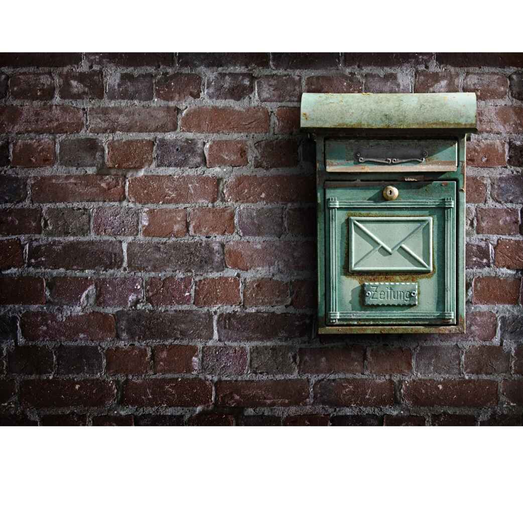 English vocabulary with pictures - Parts of a house - Mailbox