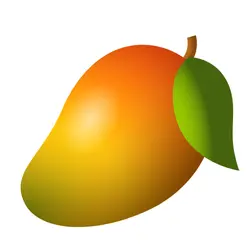 Mango fruit illustration for ESL student