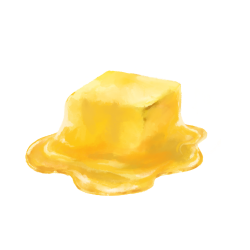 Melted butter