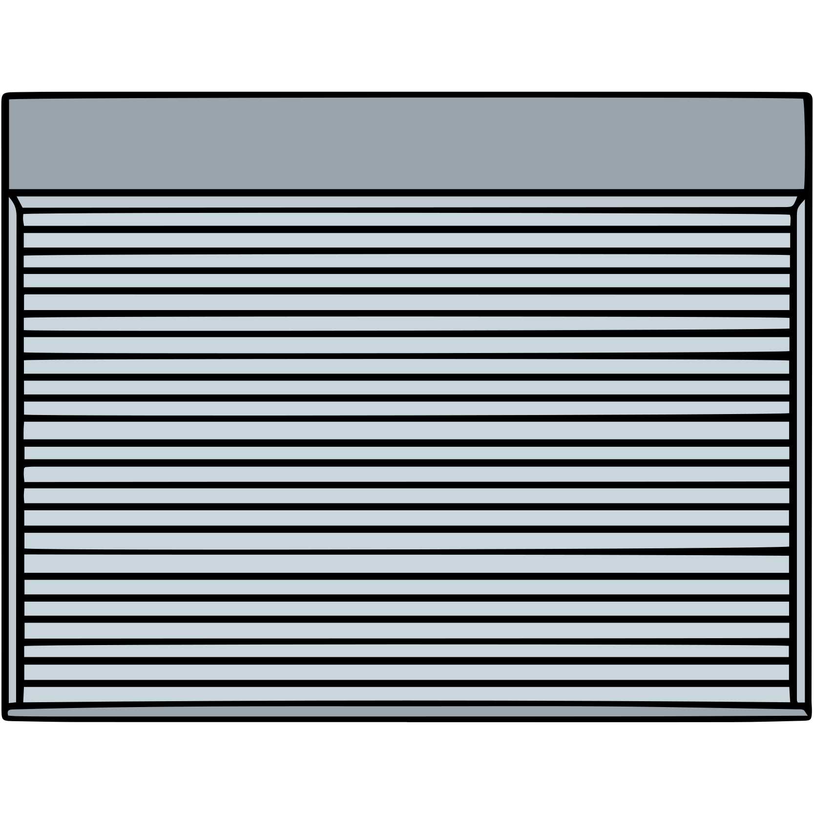 English vocabulary with pictures - Parts of a house - Shutter