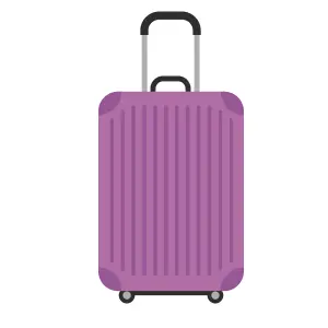a suitcase A suitcase vector illustration
