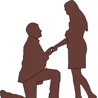 Will you marry me photo of couple